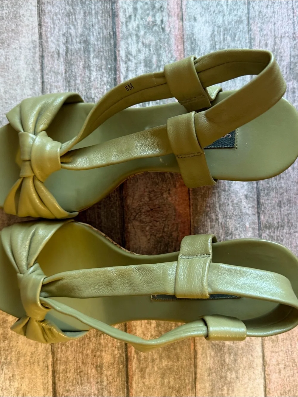 Steve Madden Olive Knot-Front Platform Sandals